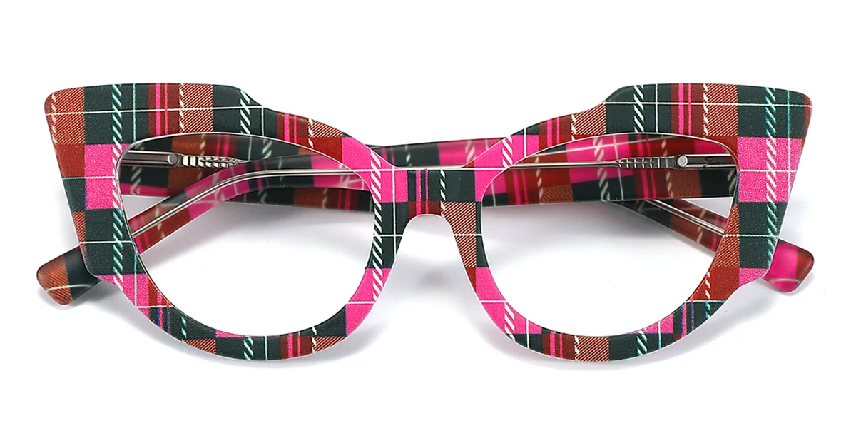 Pink Cateye Unique  Eyeglasses | WhereLight