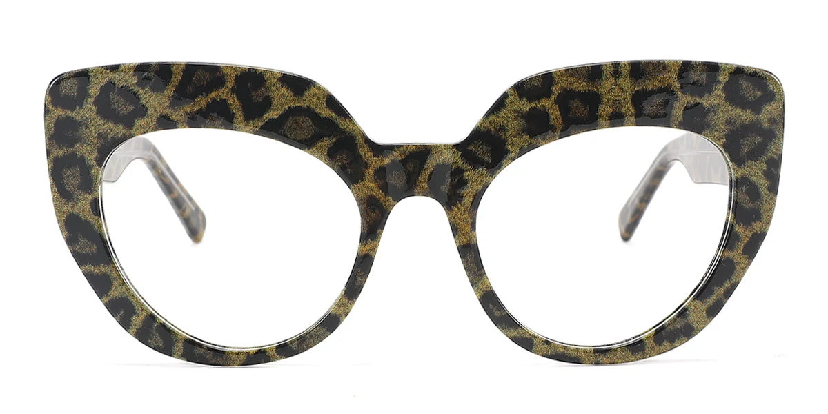 Tortoiseshell Cateye Unique Spring Hinges Eyeglasses | WhereLight