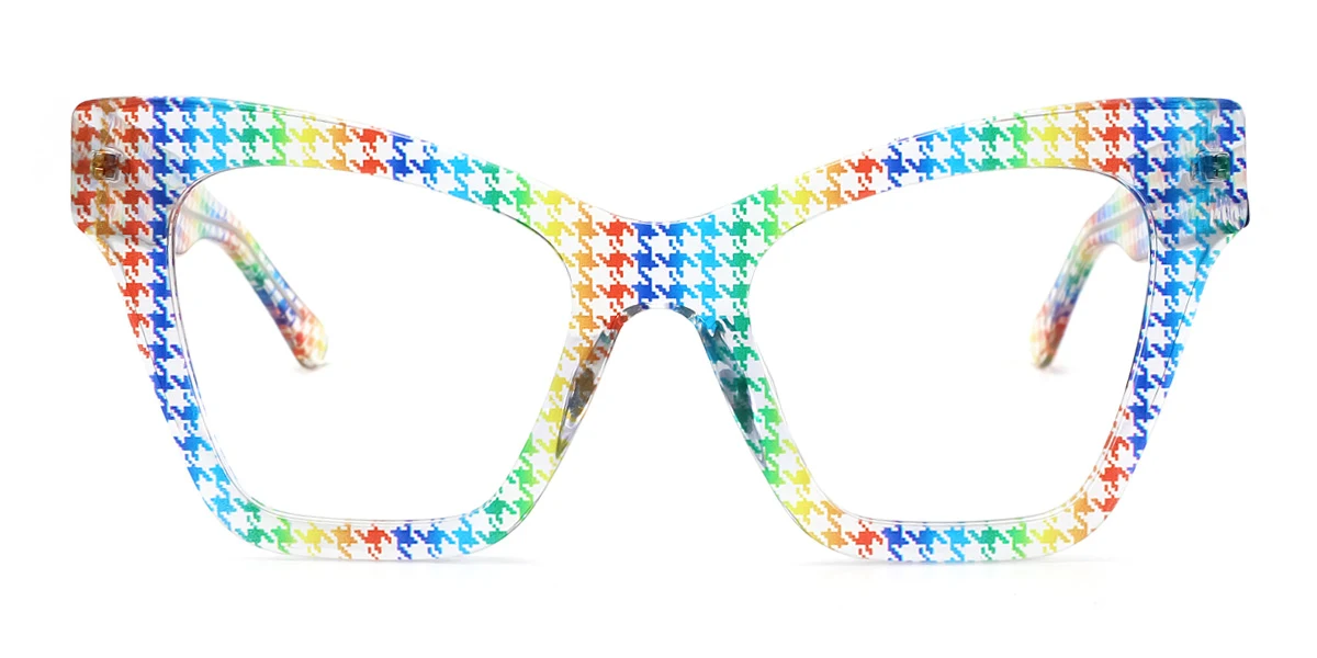 Multicolor Cateye Gorgeous Spring Hinges Eyeglasses | WhereLight