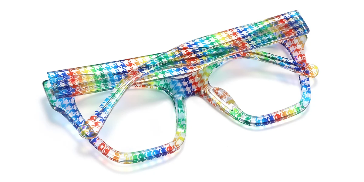 Multicolor Cateye Gorgeous Spring Hinges Eyeglasses | WhereLight