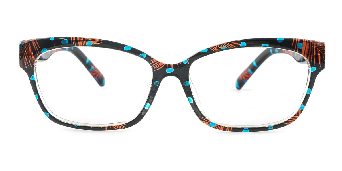Other Rectangle Classic Super Light Custom Engraving Eyeglasses | WhereLight