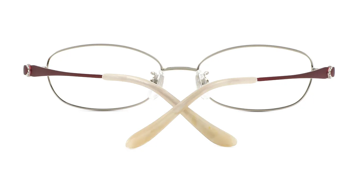 Other Oval Simple Classic Retro  Eyeglasses | WhereLight
