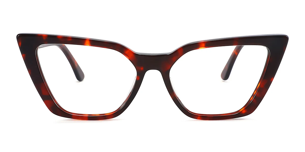 Tortoiseshell Cateye Unique  Eyeglasses | WhereLight