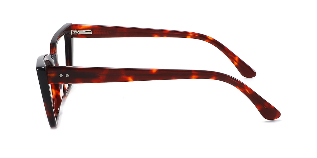 Tortoiseshell Cateye Unique  Eyeglasses | WhereLight