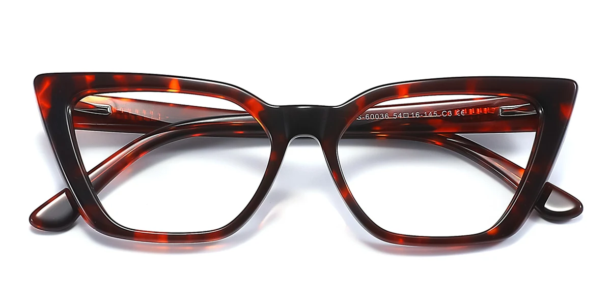 Tortoiseshell Cateye Unique  Eyeglasses | WhereLight