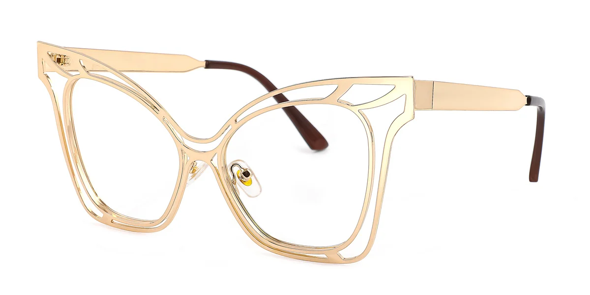 Gold Butterfly Gorgeous  Eyeglasses | WhereLight