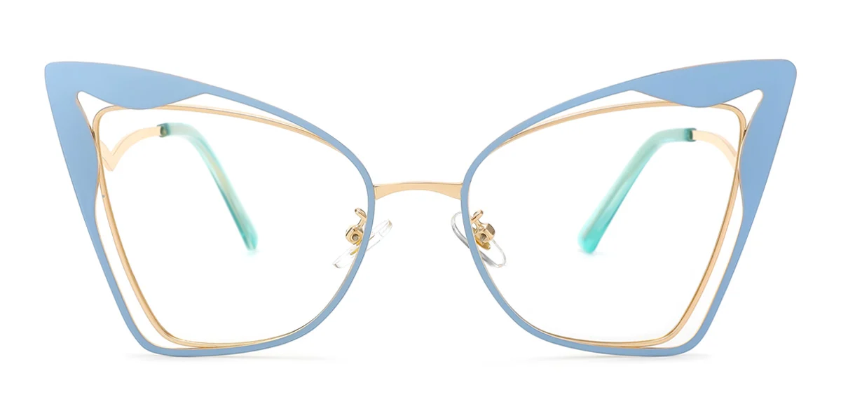 Blue Cateye Gorgeous  Eyeglasses | WhereLight