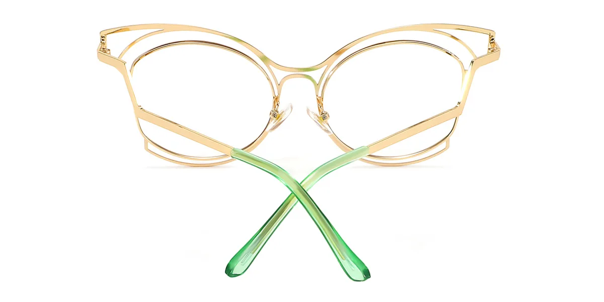 Multicolor Cateye Unique  Eyeglasses | WhereLight