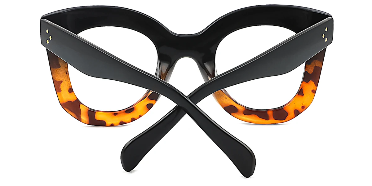 Tortoiseshell Cateye Classic Retro Unique Gorgeous Custom Engraving Eyeglasses | WhereLight