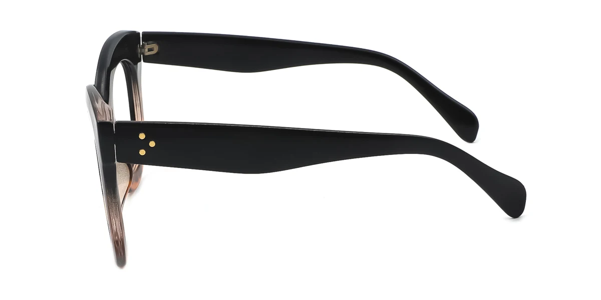 Tortoiseshell Cateye Classic Retro Unique Gorgeous Custom Engraving Eyeglasses | WhereLight