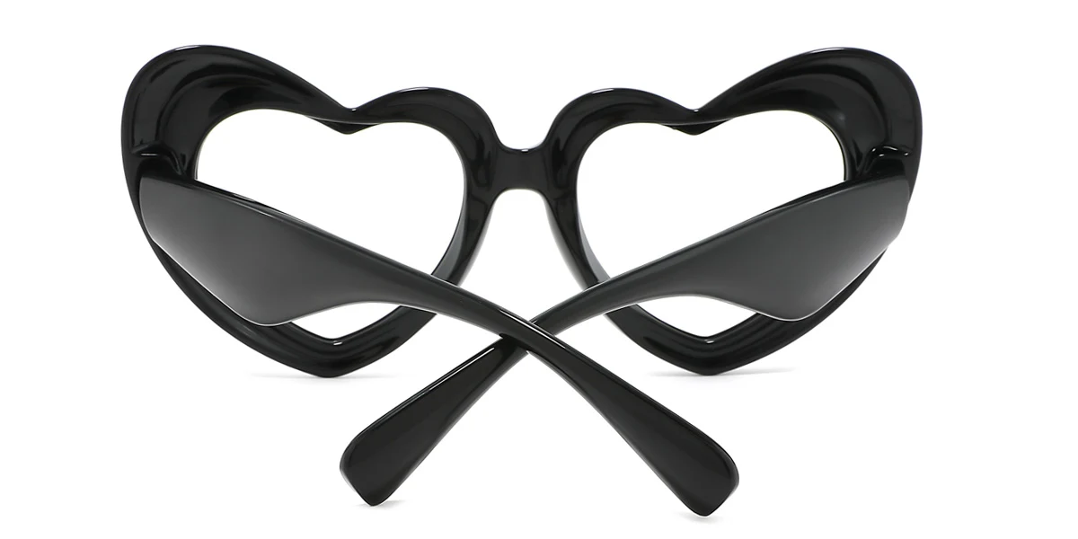 Black Heart Gorgeous  Eyeglasses | WhereLight