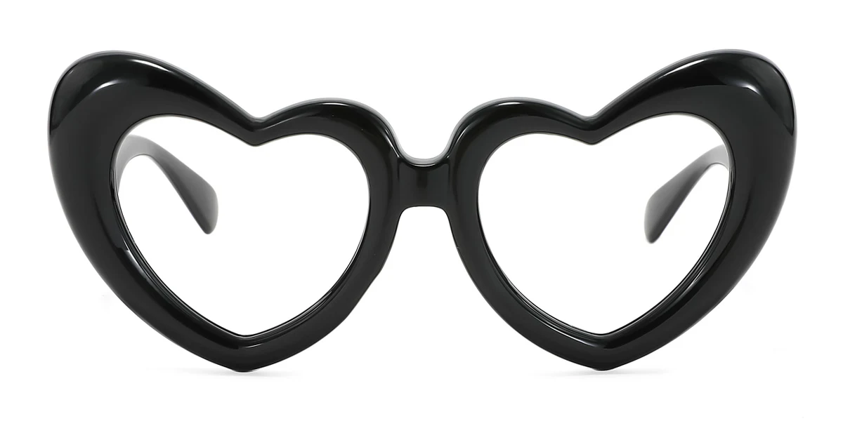 Black Heart Gorgeous  Eyeglasses | WhereLight