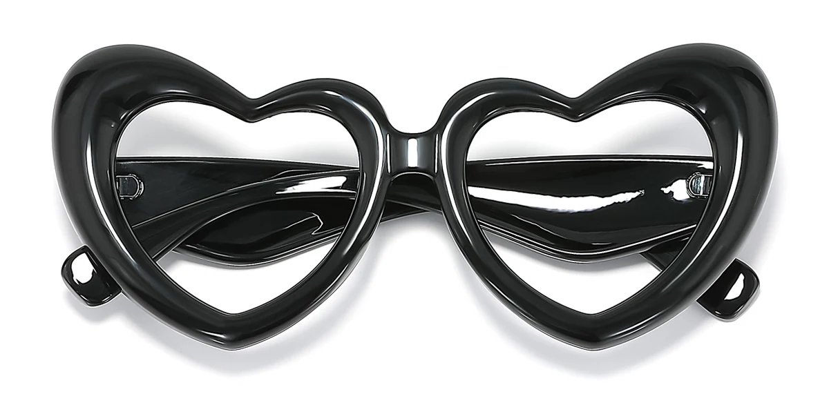 Black Heart Gorgeous  Eyeglasses | WhereLight