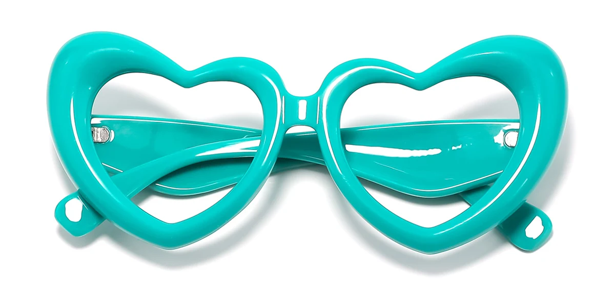 Green Heart Gorgeous  Eyeglasses | WhereLight