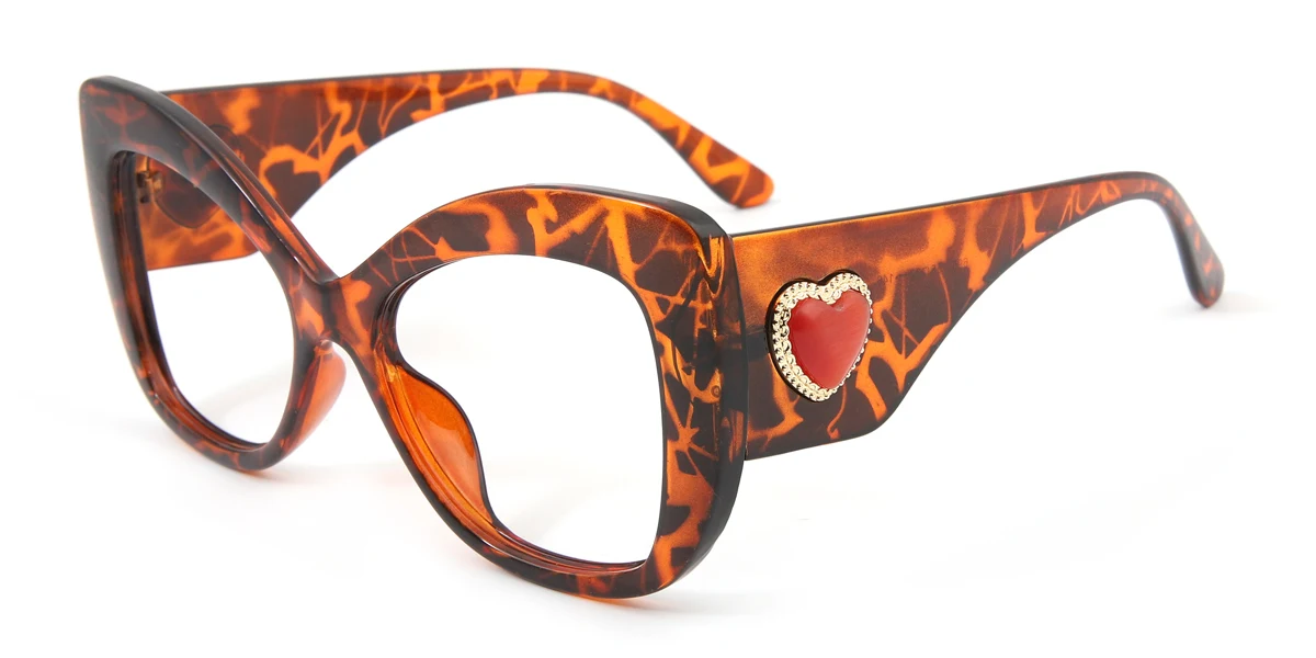 Tortoiseshell Cateye Gorgeous Custom Engraving Eyeglasses | WhereLight