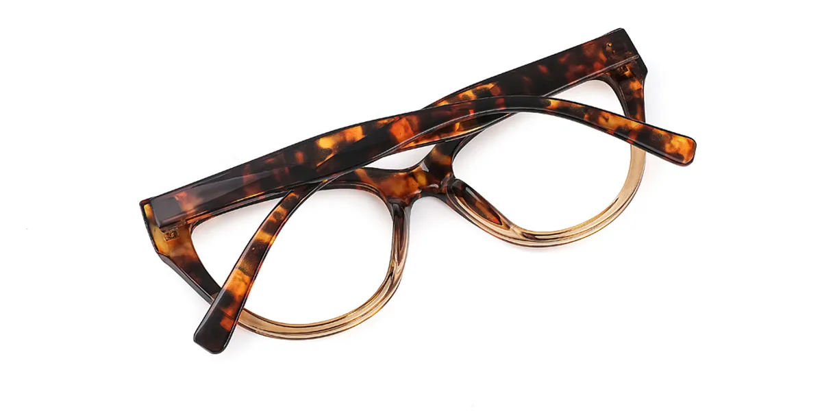 Tortoiseshell Cateye Classic Unique Gorgeous Custom Engraving Eyeglasses | WhereLight