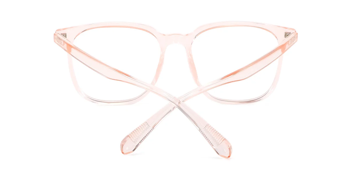 Pink Rectangle Unique  Eyeglasses | WhereLight