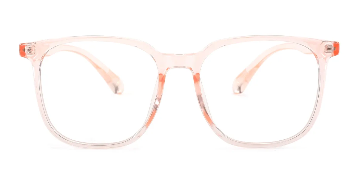 Pink Rectangle Unique  Eyeglasses | WhereLight