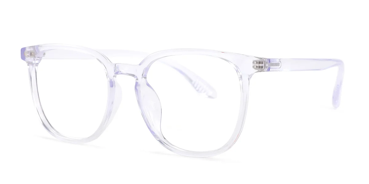 Purple Cateye Simple  Eyeglasses | WhereLight