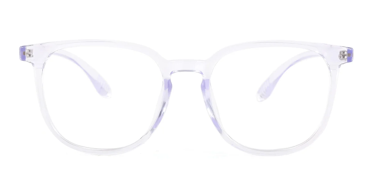 Purple Cateye Simple  Eyeglasses | WhereLight