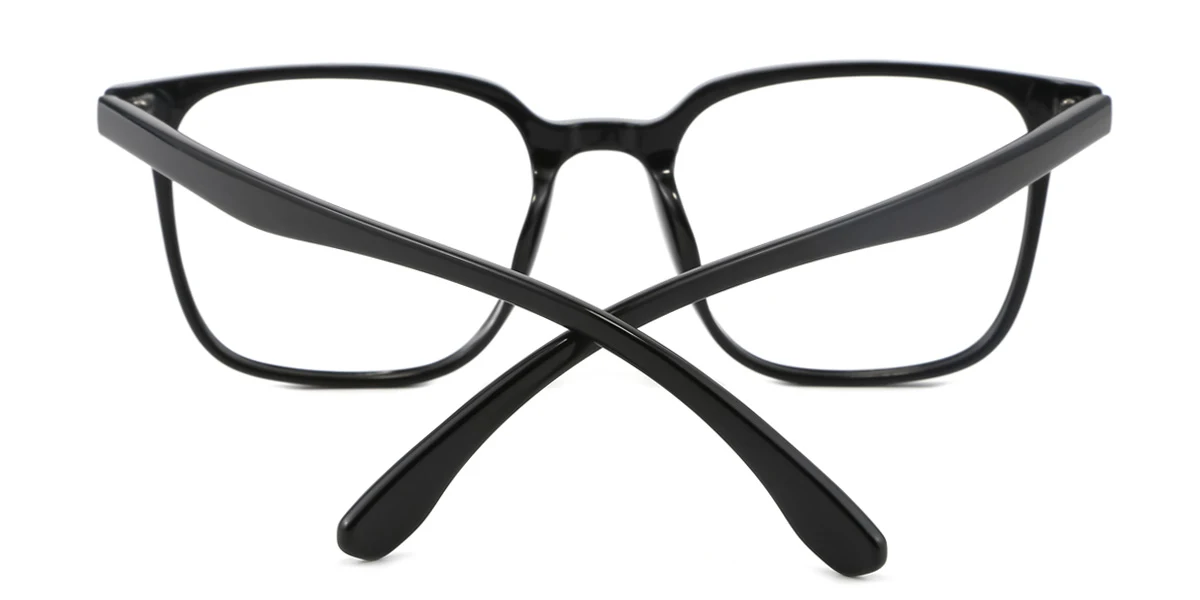 Black Rectangle Unique Gorgeous  Eyeglasses | WhereLight