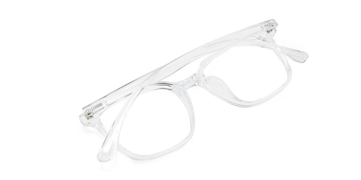 Clear Rectangle Unique Gorgeous  Eyeglasses | WhereLight
