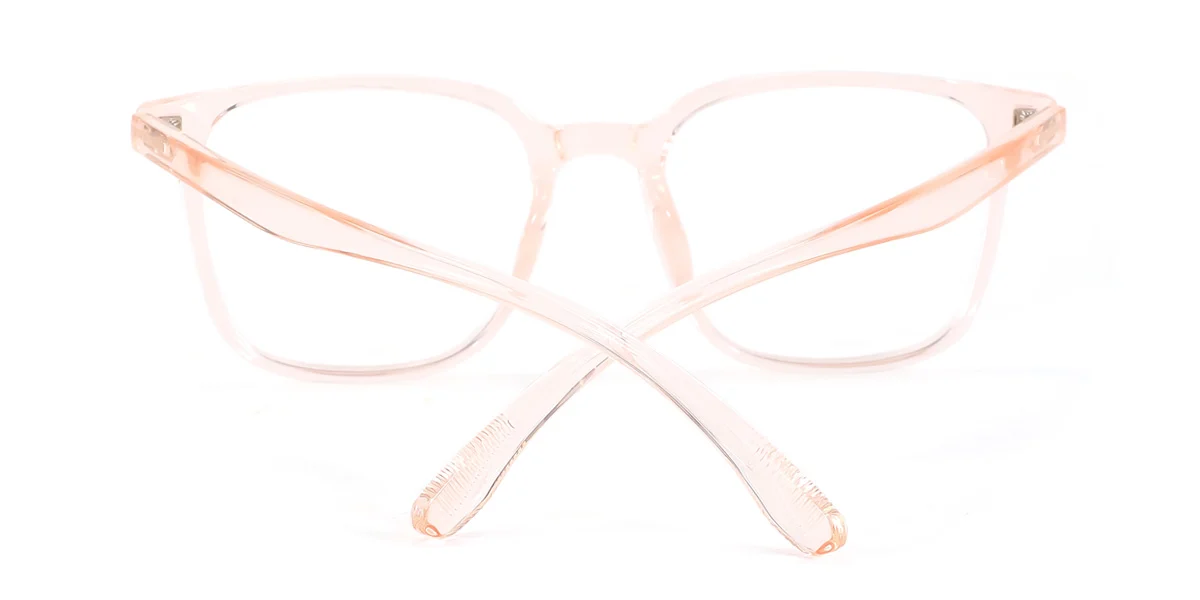 Pink Rectangle Unique Gorgeous  Eyeglasses | WhereLight