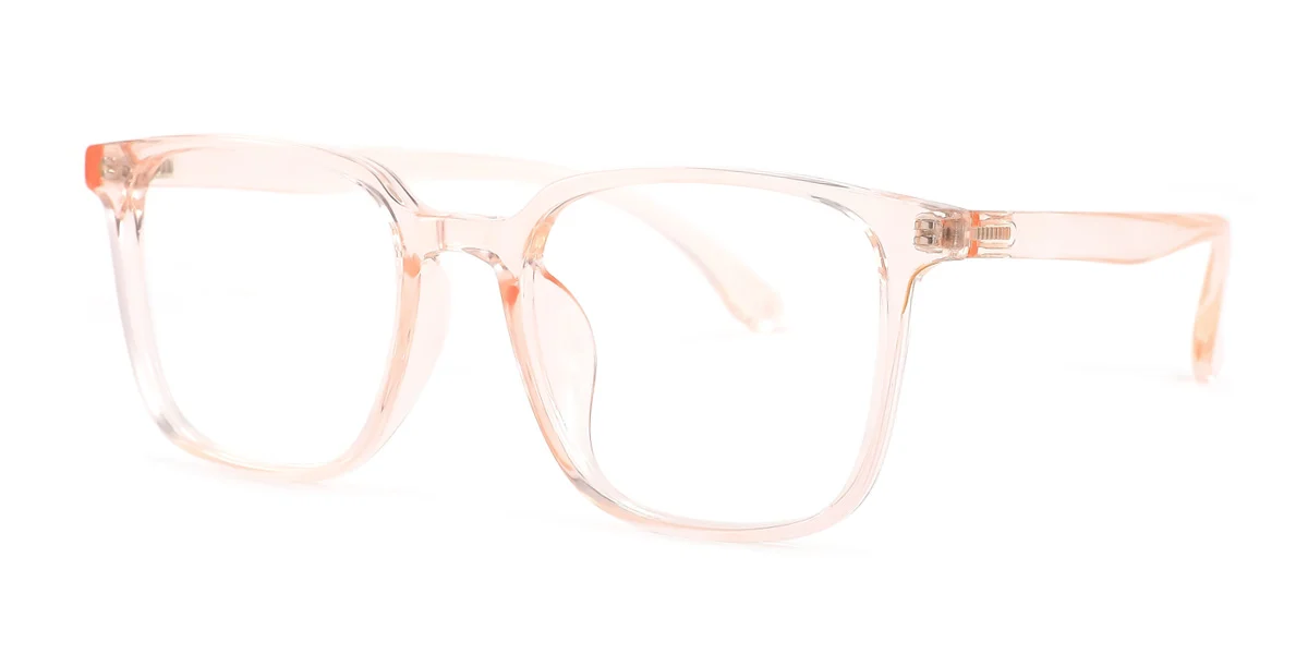 Pink Rectangle Unique Gorgeous  Eyeglasses | WhereLight