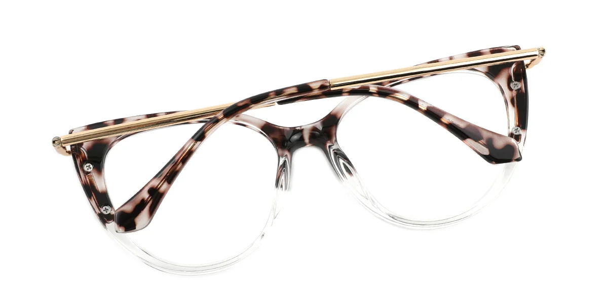 Other Cateye Simple Retro Spring Hinges Custom Engraving Eyeglasses | WhereLight