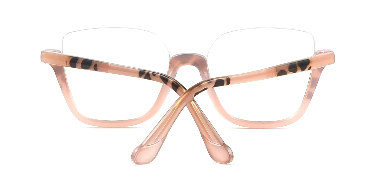 Other Rectangle Simple Spring Hinges Custom Engraving Eyeglasses | WhereLight