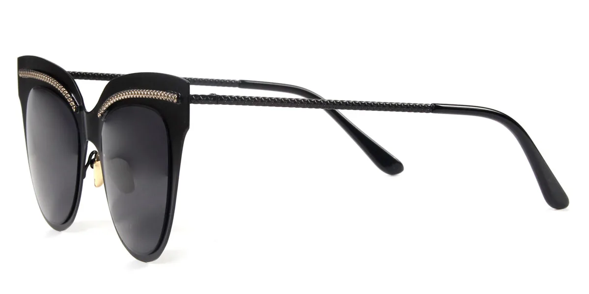 Black Cateye Unique Gorgeous  Sunglasses | WhereLight