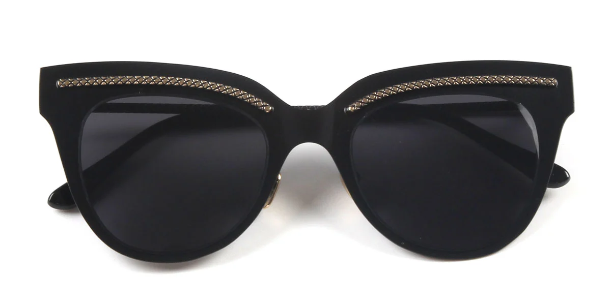 Black Cateye Unique Gorgeous  Sunglasses | WhereLight