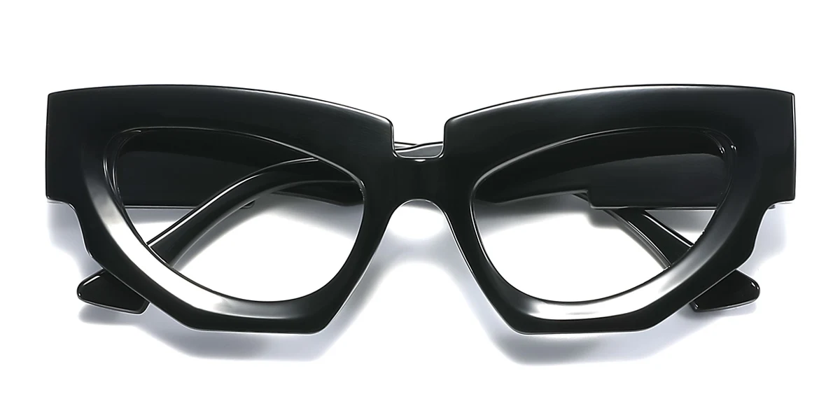 Black Cateye Gorgeous  Eyeglasses | WhereLight