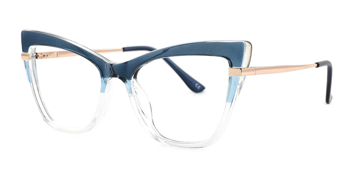 Blue Cateye Gorgeous  Eyeglasses | WhereLight