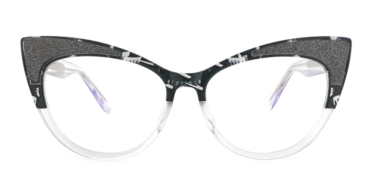 Black Cateye Gorgeous  Eyeglasses | WhereLight