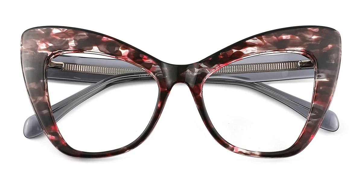 Red Cateye Gorgeous  Eyeglasses | WhereLight