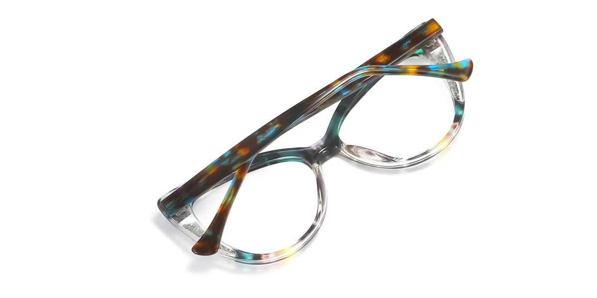 Floral Cateye Gorgeous Spring Hinges Eyeglasses | WhereLight