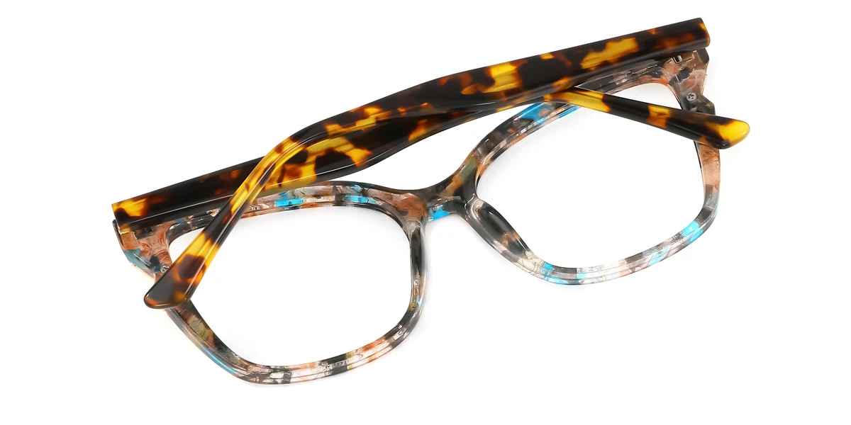 Floral Cateye Unique  Eyeglasses | WhereLight