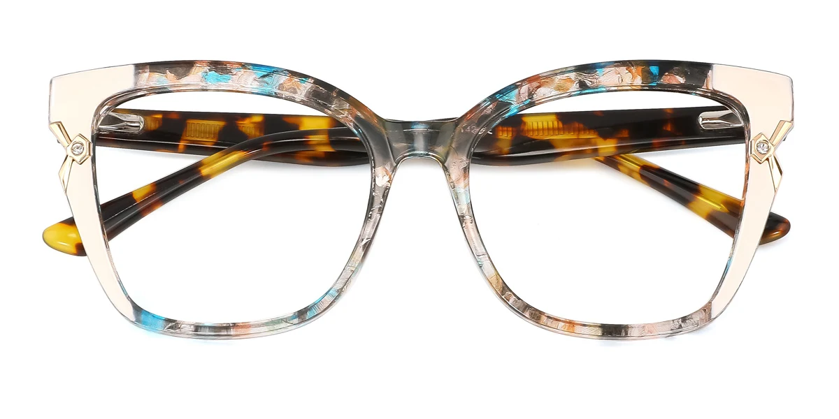 Floral Cateye Unique  Eyeglasses | WhereLight