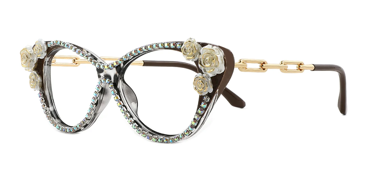 Other Cateye Gorgeous Rhinestone  Eyeglasses | WhereLight