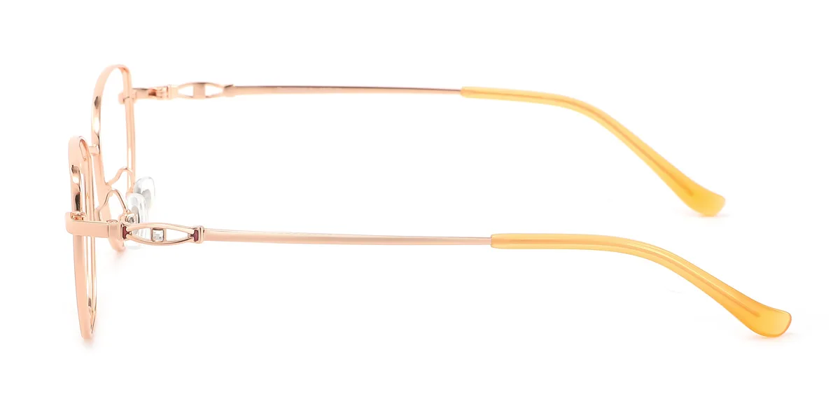 Gold Cateye Gorgeous  Eyeglasses | WhereLight