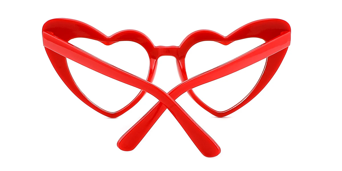 Red Heart Unique Gorgeous Custom Engraving Eyeglasses | WhereLight