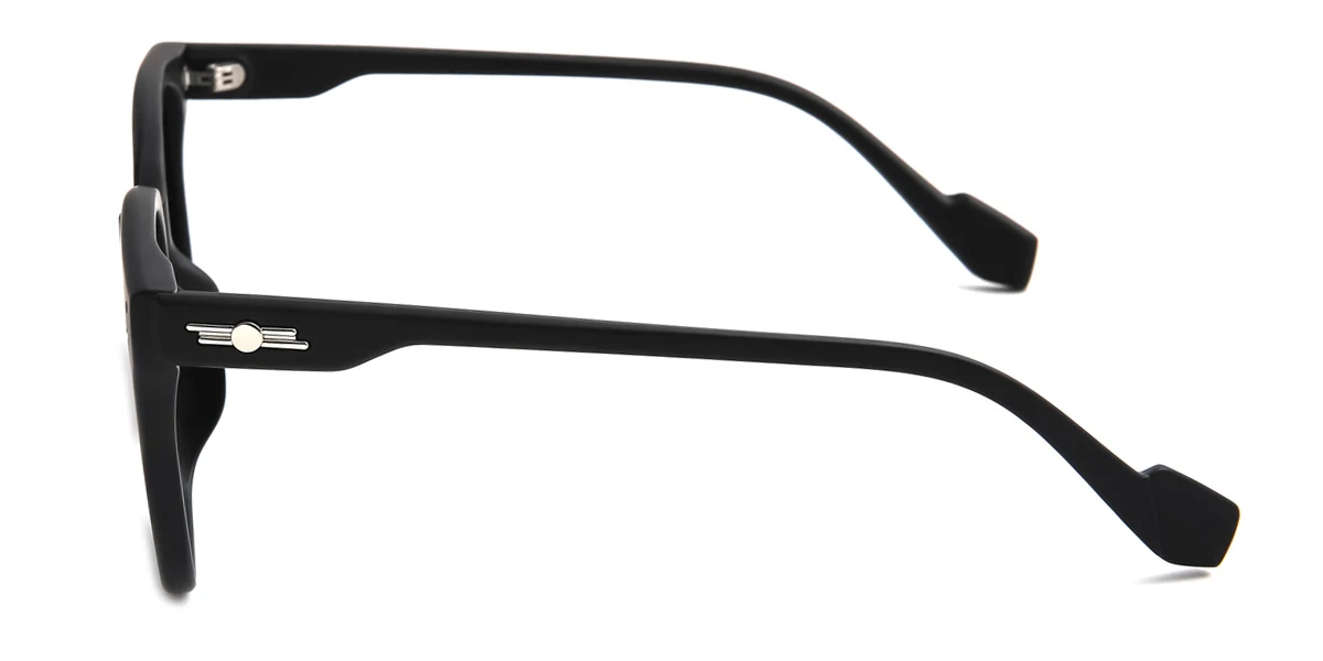 Black Rectangle Gorgeous Custom Engraving Sunglasses | WhereLight