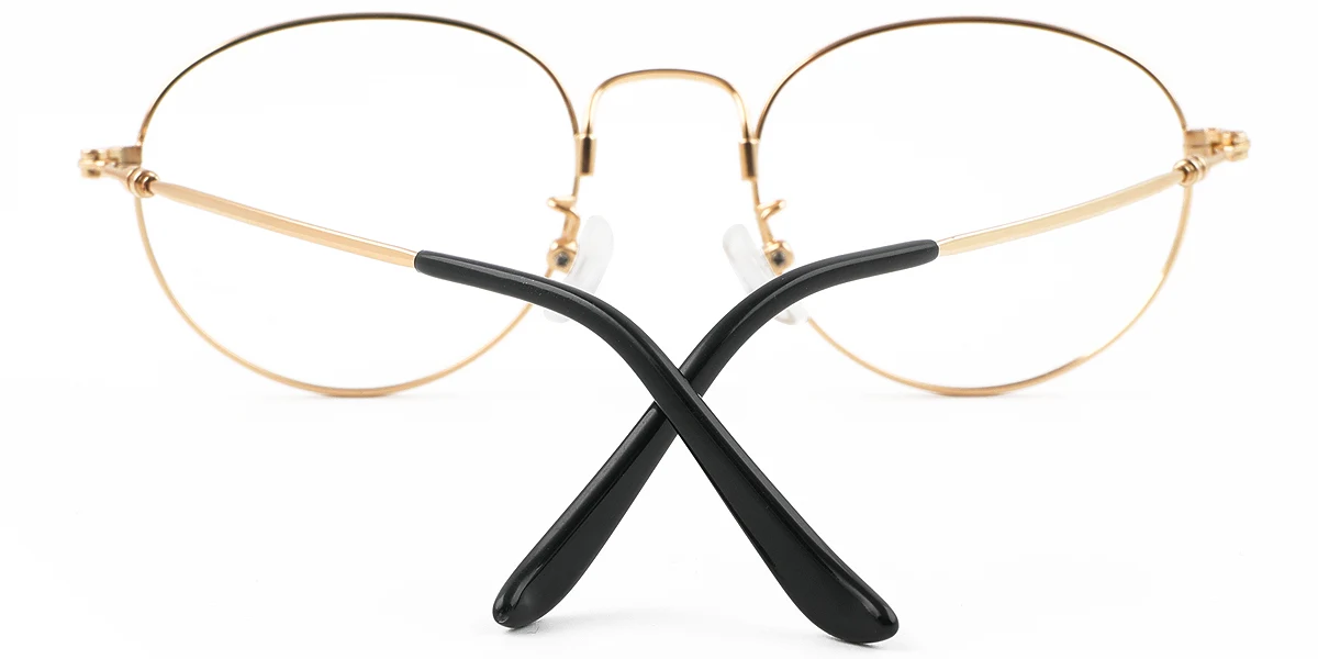 Other Round Oval Simple Classic Retro Super Light Eyeglasses | WhereLight