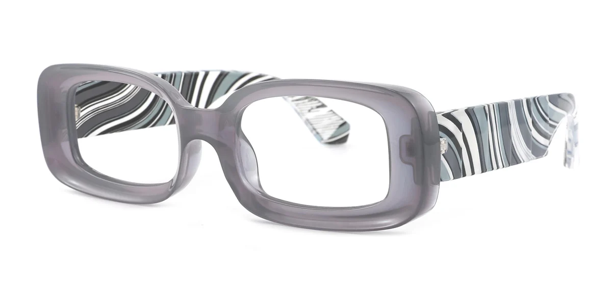 Grey Oval Gorgeous  Eyeglasses | WhereLight