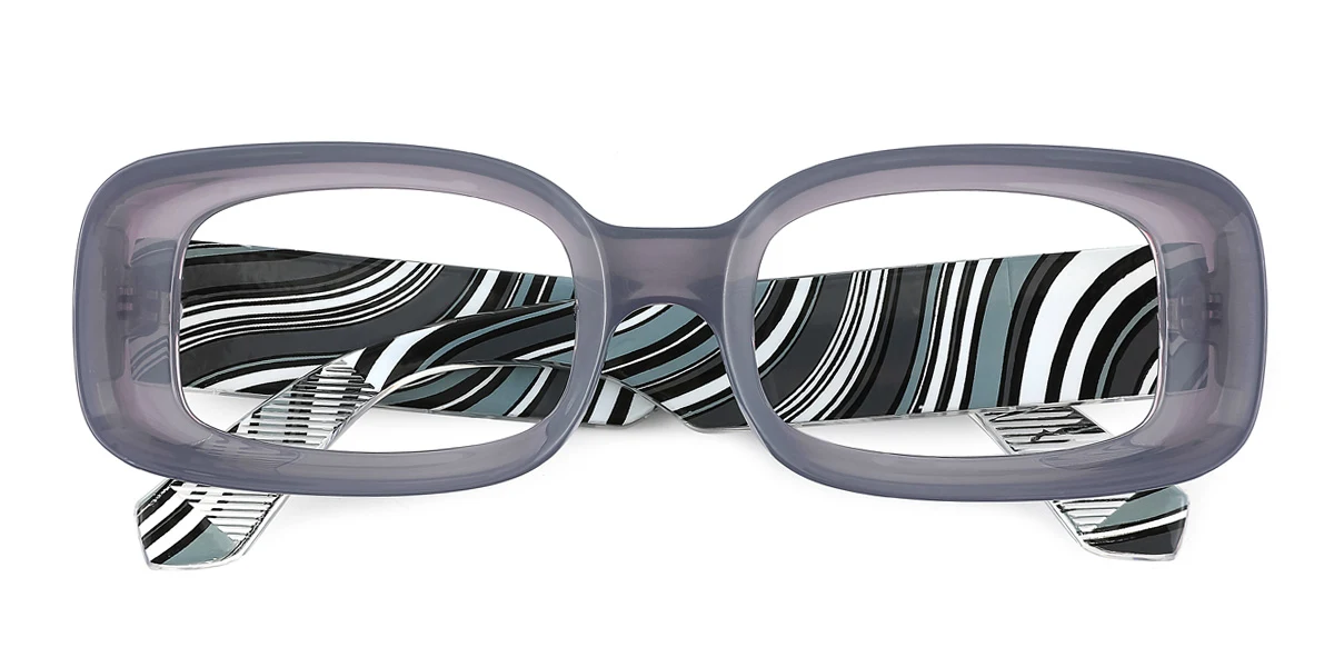 Grey Oval Gorgeous  Eyeglasses | WhereLight