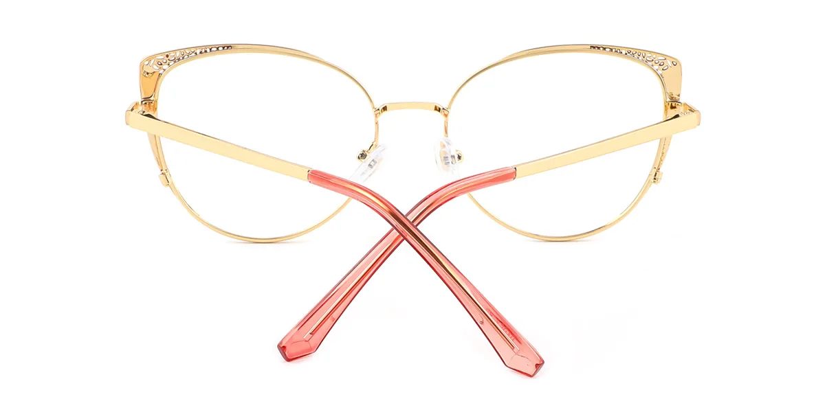 Red Cateye Unique Gorgeous  Eyeglasses | WhereLight