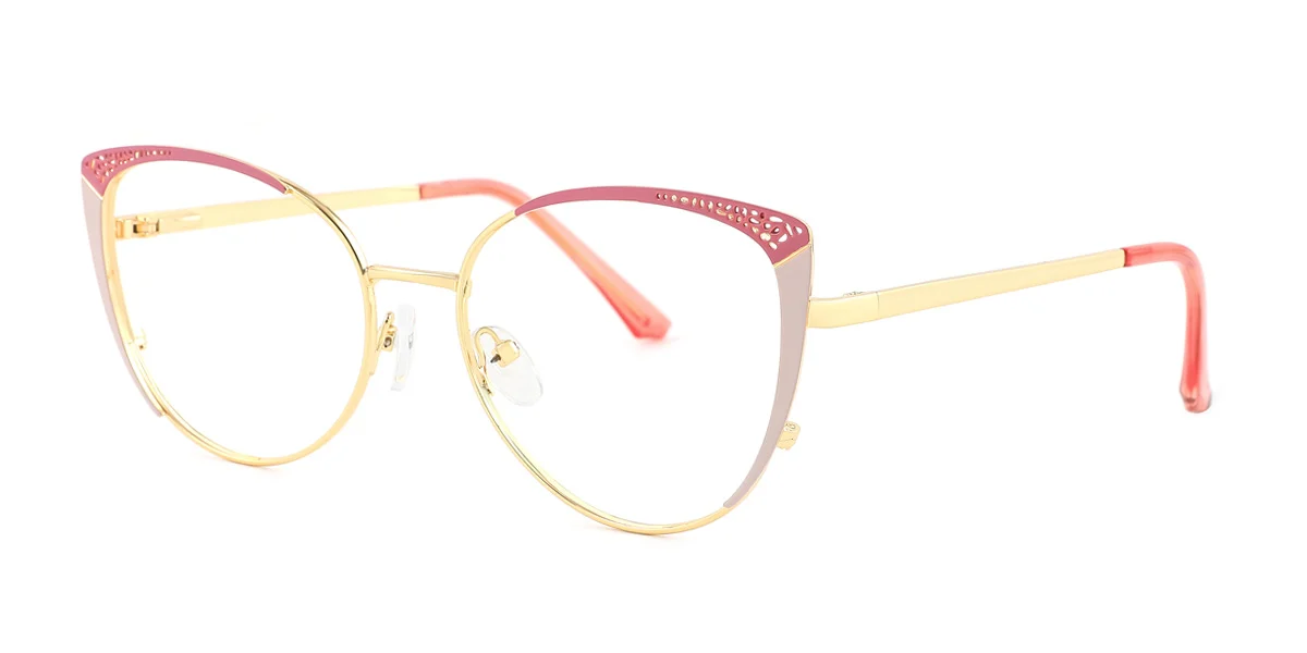 Red Cateye Unique Gorgeous  Eyeglasses | WhereLight