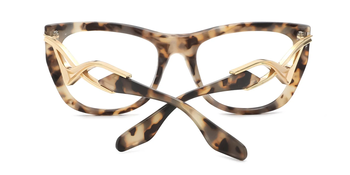 Tortoiseshell Cateye Unique  Eyeglasses | WhereLight