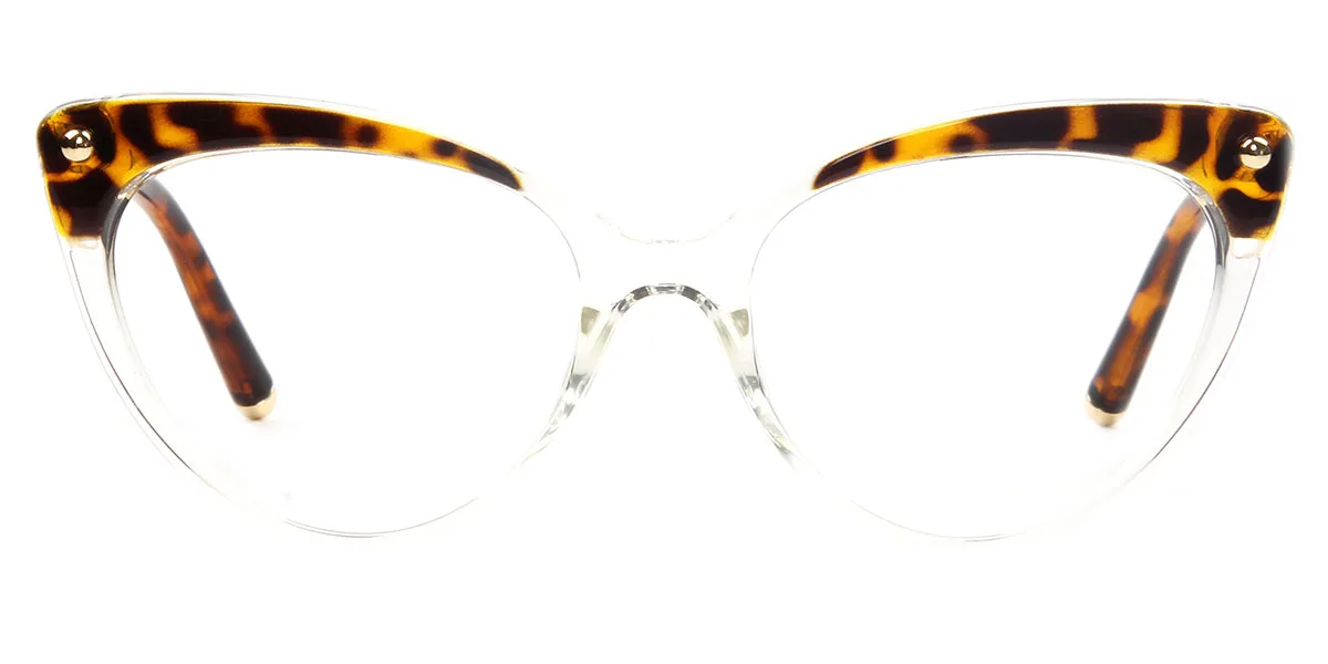 Tortoiseshell Cateye Unique  Eyeglasses | WhereLight